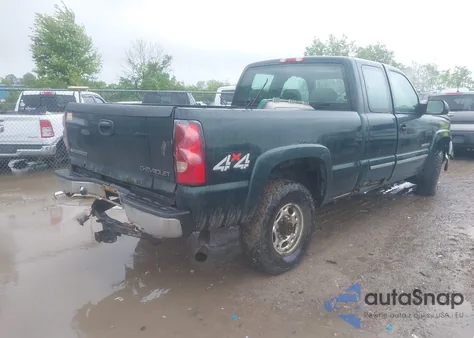 2004 Chevrolet Silverado 2500Hd Ls из США, поврежденный, VIN 1GCHK29U04E108433